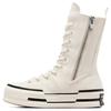 Chuck 70 Plus X-High Fashionable Versatile High-top Canvas Shoes for Women White