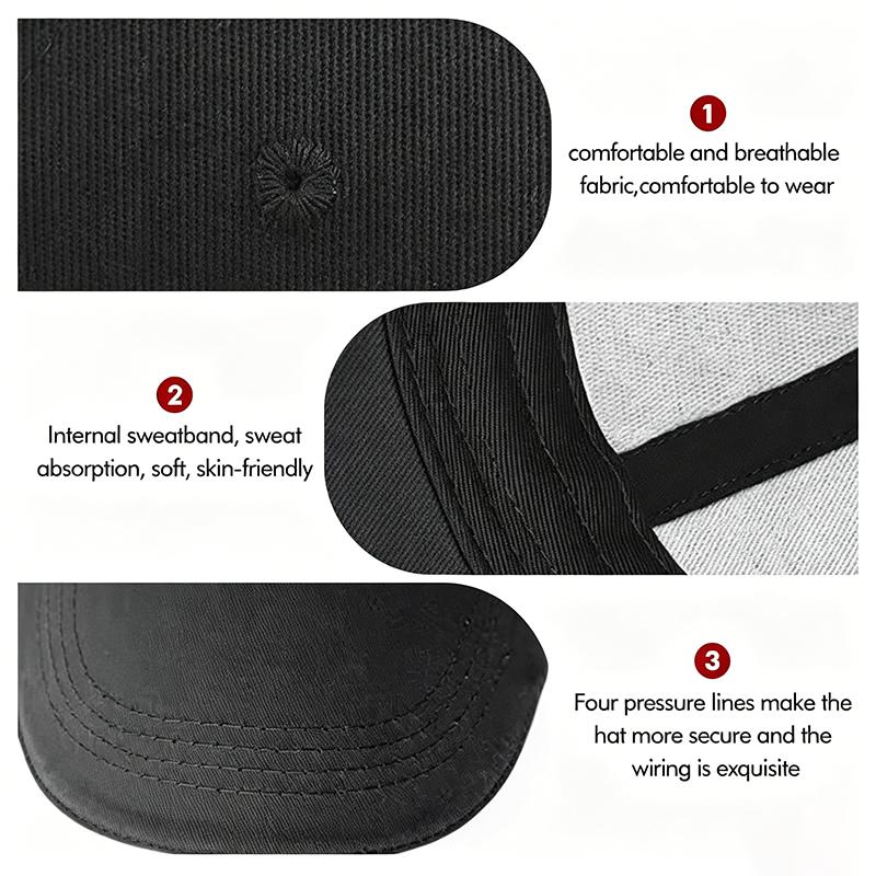 CTCE1 BMW Baseball Caps Adjustable Casual Caps Embroidery Print Logo For BMW M3 M4 M5 E39 E46 E60 E90 G30 G20 X1 X3 Interior Sticker