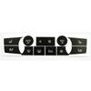 Temperature Climate Control Button Decal Stickers For BMW X5 E70 E71 2007-2013