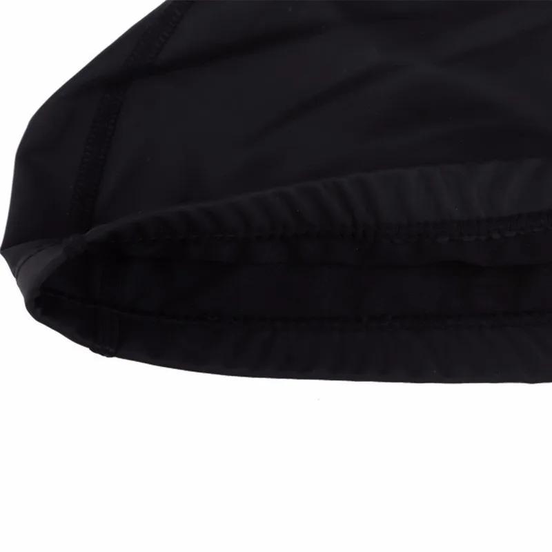 Водонепроницаемая защитная шапочка для душа с ушами, эластичная однотонная шапочка для плавания унисекс