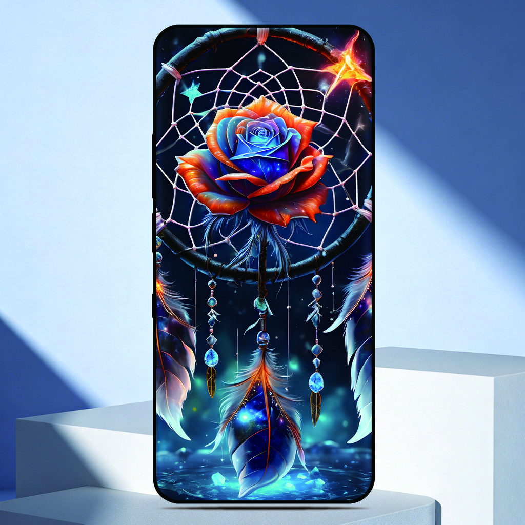 Rose Dream Catcher Phone Case For Motorola Moto G86 Power 5G Painted Back Cover For Moto G75 TPU Soft Fundas Customized Photo