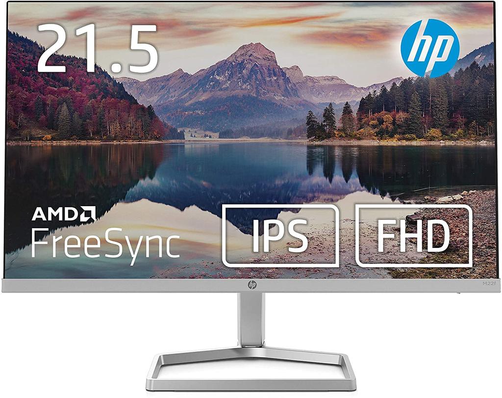 Монитор HP M22f дюймов Full HD тонкая матовая IPS-панель тонкая рамка черная задняя панель 3 года гарантии 21.5 (Номер модели 2E2Y3AA-AAAA)