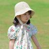 Spring Summer Children Straw Hats Outdoor Baby Sun Hat Trendy Lace Ribbon Straw Hat  for Kids