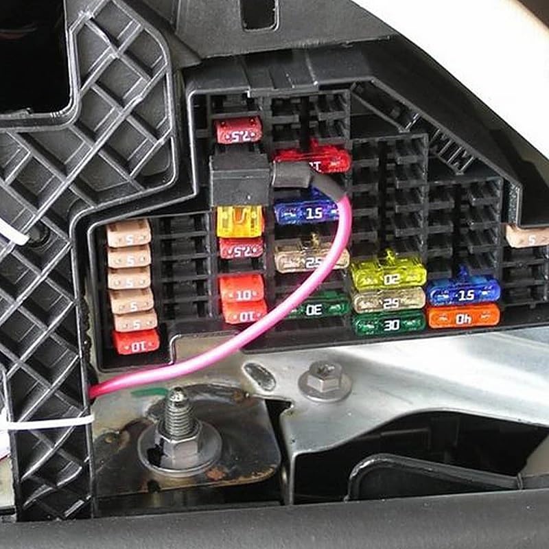 AU048 Low Profile Fuses, 7 Types (5A - 30 A), Sold Separately, Set of