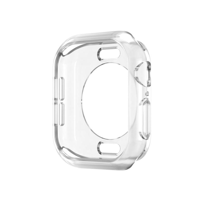 Защитная крышка для экрана для Apple Watch серия 10 42 мм 46 мм ТПУ бампер бампер Чехол-защита экрана iWatch 10 42/46 Аксессуары