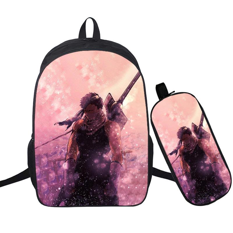 Рюкзак с 3D цифровой печатью Riman, набор из двух частей, полноцветный рюкзак, студенческий школьный рюкзак