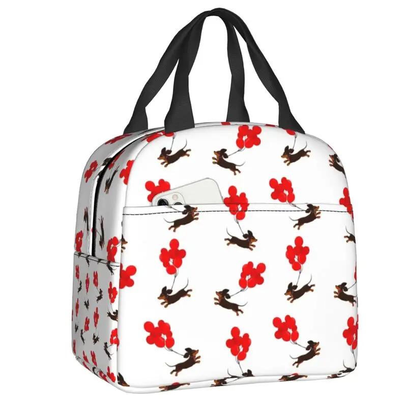 Колбаса Собаки Любители Изолированный Обед Сумка Для Кемпинга Путешествия Такса Водонепроницаемый Охладитель Термальный Bento Box Женщины Дети