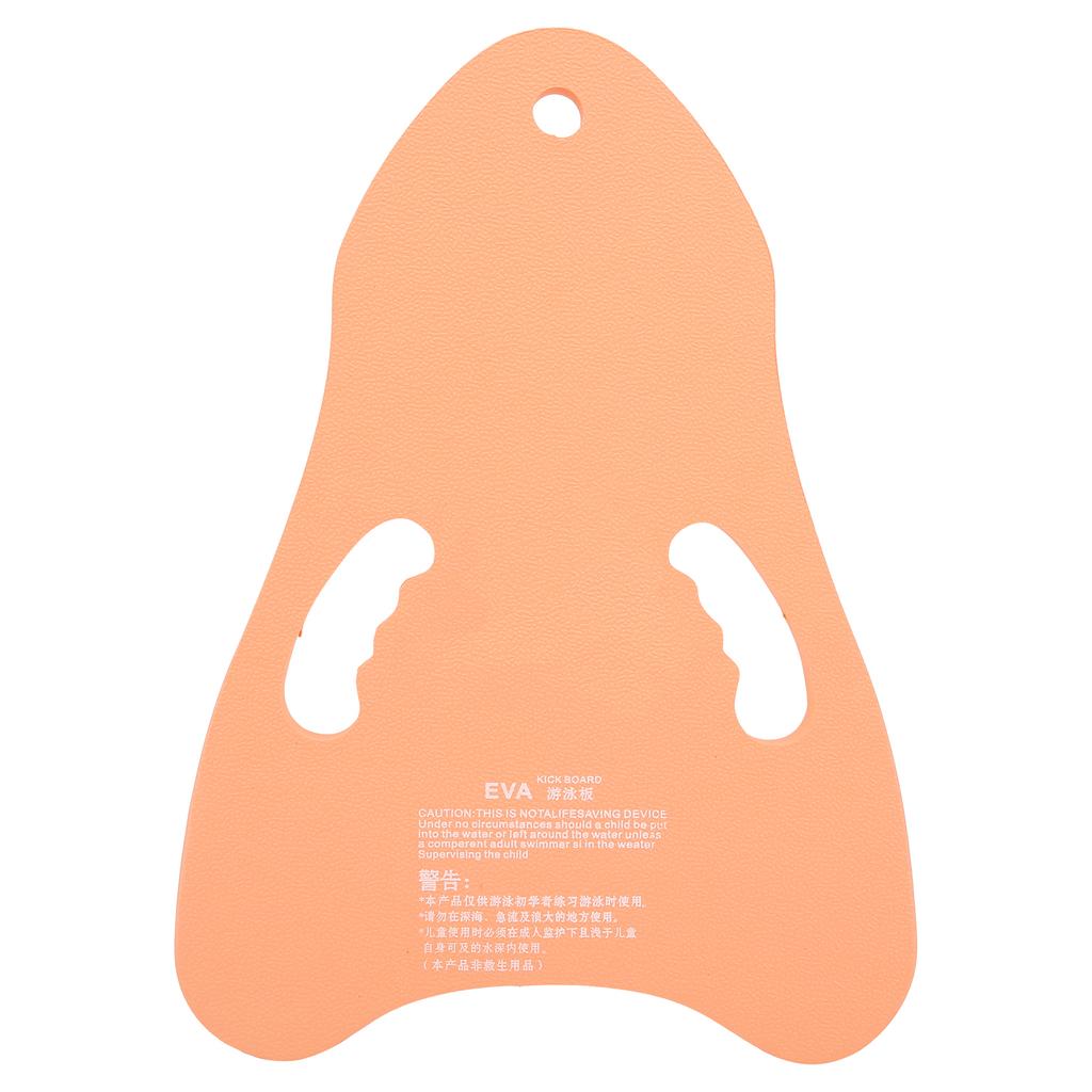 Safety Swimming Tranning Aid Kickboard EVA Floating Board with Handle for ChildrenOrange