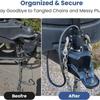 Easy Installation Trailer Chain Holder RV Towing Cable Wire Harness Holders  RV