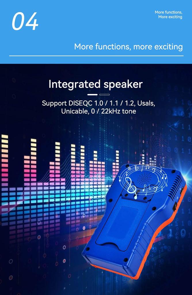 Gtmedia V8 Finder PRO 2 Satellite Finder Цифровой детектор спутникового сигнала ATSC-C — оранжевый, вилка европейского стандарта