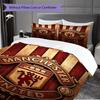 Manchester Legacy Three-piece set (1 * duvet cover + 2 * pillowcase, without core) 2D Flat Bedding set Christmas birthday gift