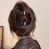Korean Vintage Hair Clip Claw Clamp Elegant Simple Women Updo Hair Clips Headwear Girls Hair Accessories