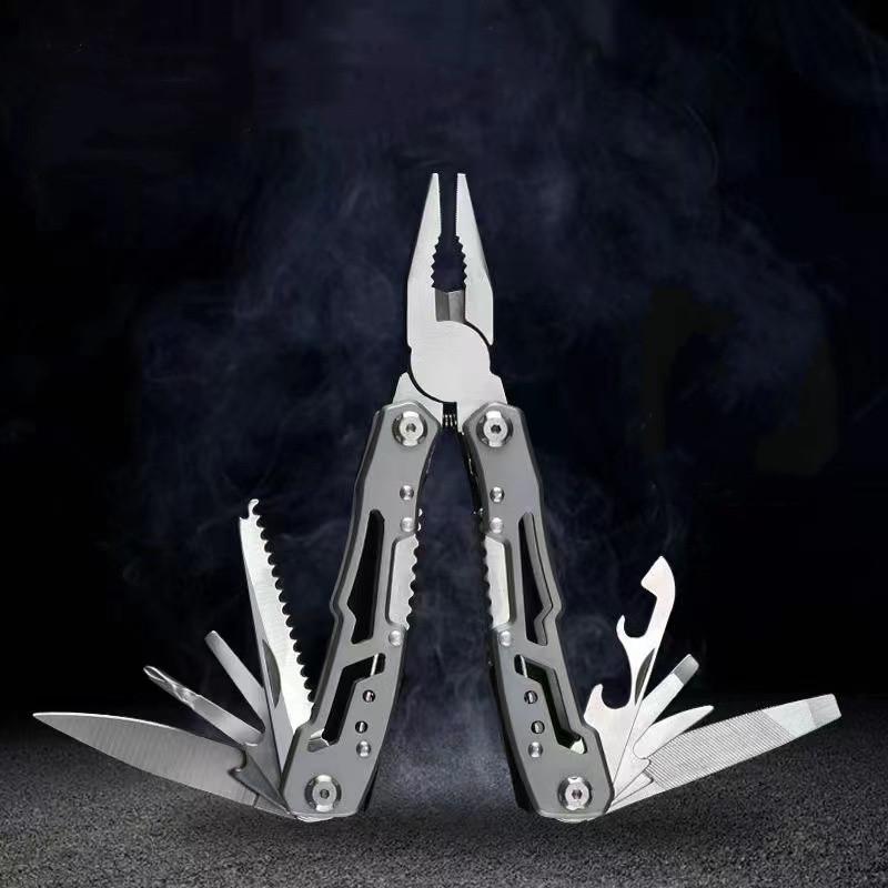 Открытый мультитул для кемпинга, портативный складной многофункциональный инструмент из нержавеющей стали для Edc, аварийный нож для выживания, плоскогубцы