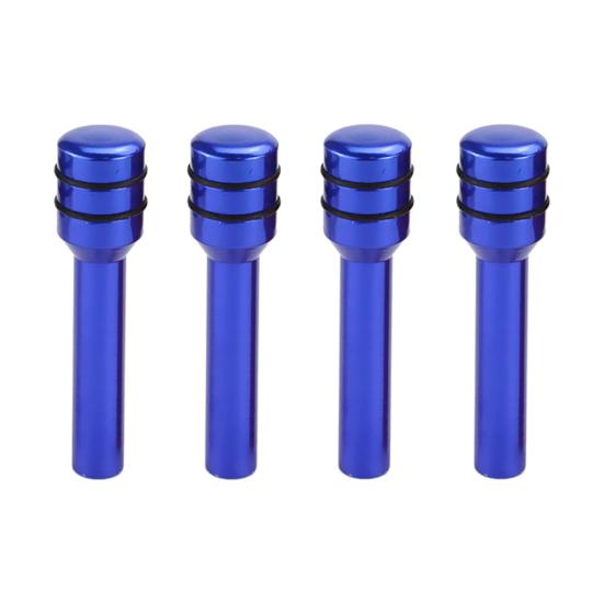 4 шт., защелка для двери автомобиля из алюминиевого сплава, антидеформированные ручки для замка двери автомобиля, внутренние замки для внутренней двери, штифты для интерьера