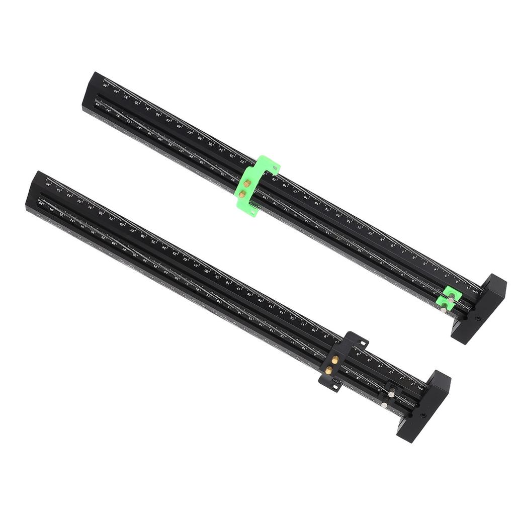 Т-образная линейка из металла, алюминиевого сплава, двойная игла, деревообрабатывающая линия, чертеж, параллельная вертикальная чертёжная линейка