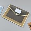 Large Capacity Folder Large Capacity Office Archive Bag Test Paper Storage Bag Waterproof A4 Document Bag For Office School