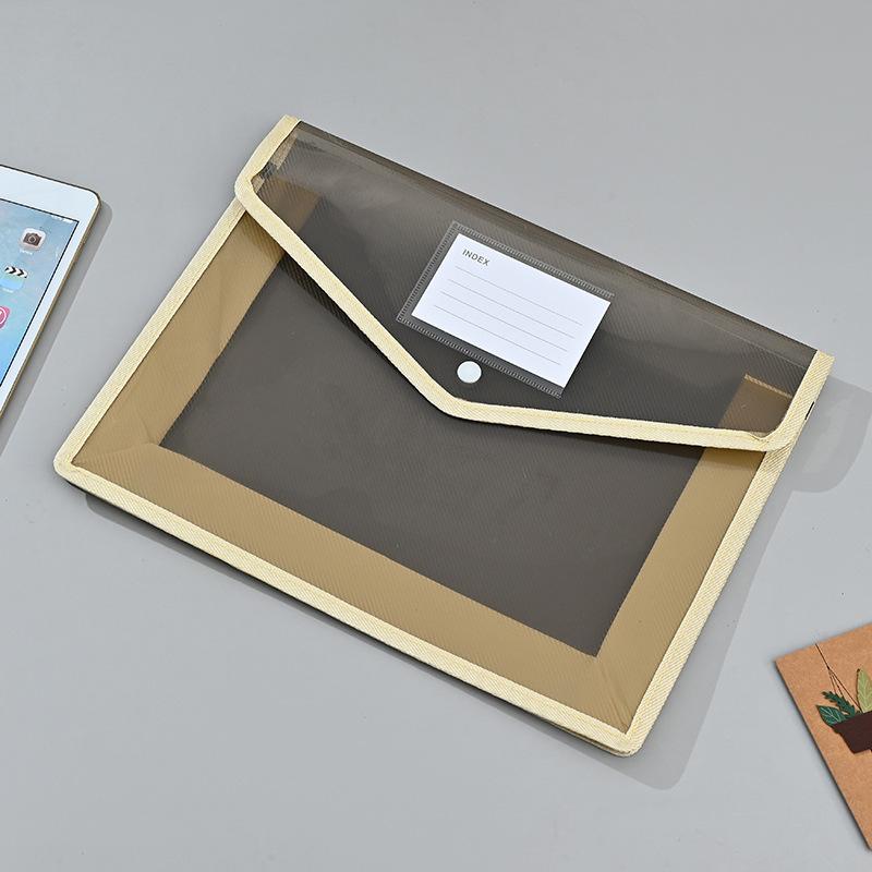 Large Capacity Folder Large Capacity Office Archive Bag Test Paper Storage Bag Waterproof A4 Document Bag For Office School