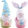 Easter Rabbit Dwarf Doll Cute Gnome Doll For Home Party Desktop Decoration Easter Ornaments Kids Gifts Free Shipping