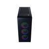 Hiditec H1 Air ARGB Midi Tower Cristal Templado USB 2.0 Negra