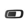 2X Carbon Fiber Co-pilot Storage Box Handle Cover Trim Fit For Honda Civic 2016-2019 Car Accessories Car Interior Decoration