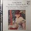 CD PIDOUX, PASQUIER; PENNETIER - Chausson;Trio Op.3 & Op.30  HMA1901115 Harmonia Mundi 1992 France Classical Used