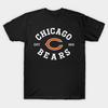 Мужская черная футболка с принтом Chicago-Bears Печать на трансферной бумаге без вырезки Хлопковая футболка