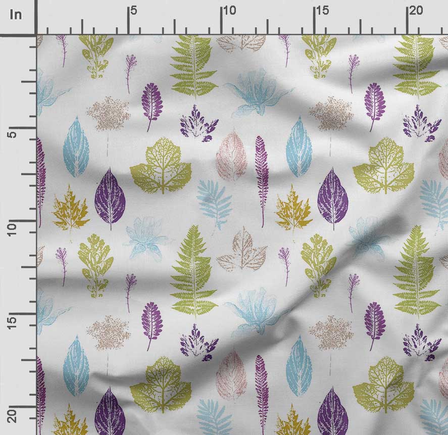 Soimoi Watercolor Floral Print,  Cotton Cambric, Quilting Fabric Sold by The Yard 42 Inch Wide, Medium Weight Cotton Fabric,