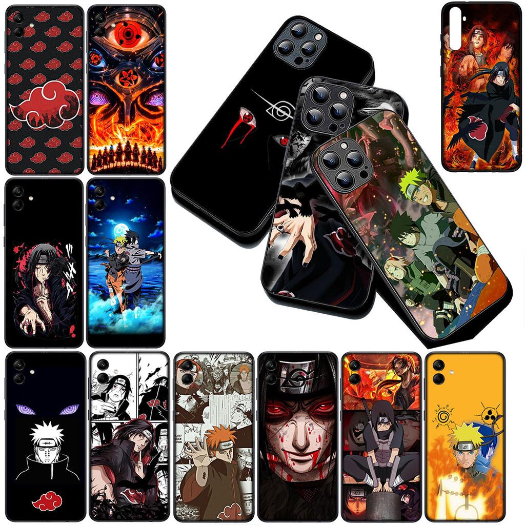 for Samsung Galaxy S10 S8 S9 Plus A33 A34 A31 70 A71 A72 Note 20 9 8 S10E Phone Case Akatsukis Kakashis Itachis Uchiha Sasukes
