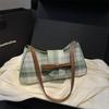 Trendy and Beautiful Women's Handbags, New Plaid Fashion Versatile Casual Shoulder Armpit Bags