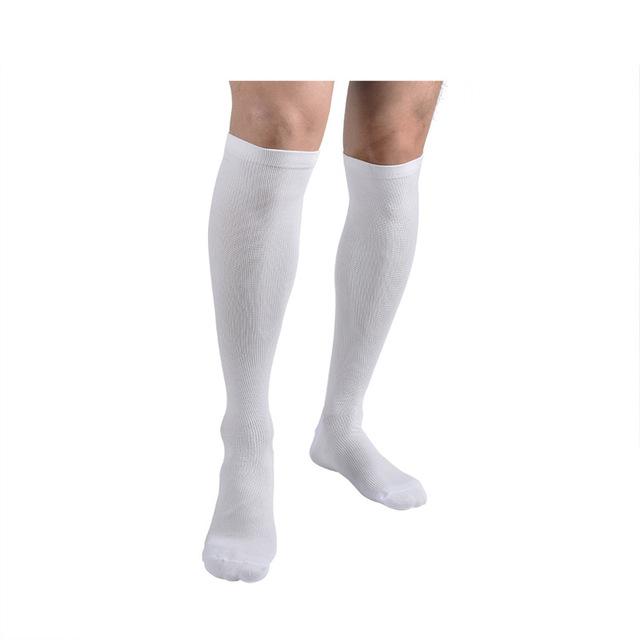 Varicose Veins Compression Socks Fit For Golf Rugby Hiking Sports For Anti Fatigue Driving Travel Flight Black Women Men Socks