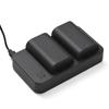 Camera LP-E6 LP-E6N Battery & Charger Kit with 2-slot Battery Charger + 2pcs LP-E6 Batteries 7.4V