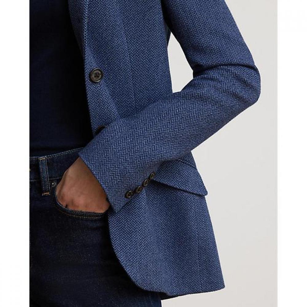 Lauren Ralph Lauren Herringbone Tweed Hacking Jacket Wmlrotws2820726400