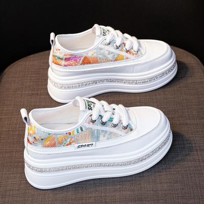 8 см Женские сандалии на платформе и танкетке Летняя обувь Сетчатые кроссовки на шнуровке Туфли-мюли Шлепанцы Женские тапочки Дышащие Zapatos De Mujer