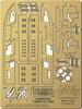 PLATZ Colonial One Шаблон окна Пластиковая модель PGX189 1/350