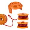 1 Set Trimmer Spool Line for Worx WA0010/WA6531 Edger Spools Replacement Quick Cut Long Longevity