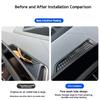 Наклейки на приборную панель BMW X3 G45 2025 (за экраном), Накладка на центральную консоль, Решетка вентиляционного отверстия, Защита от пыли, Аксессуары-Защитники