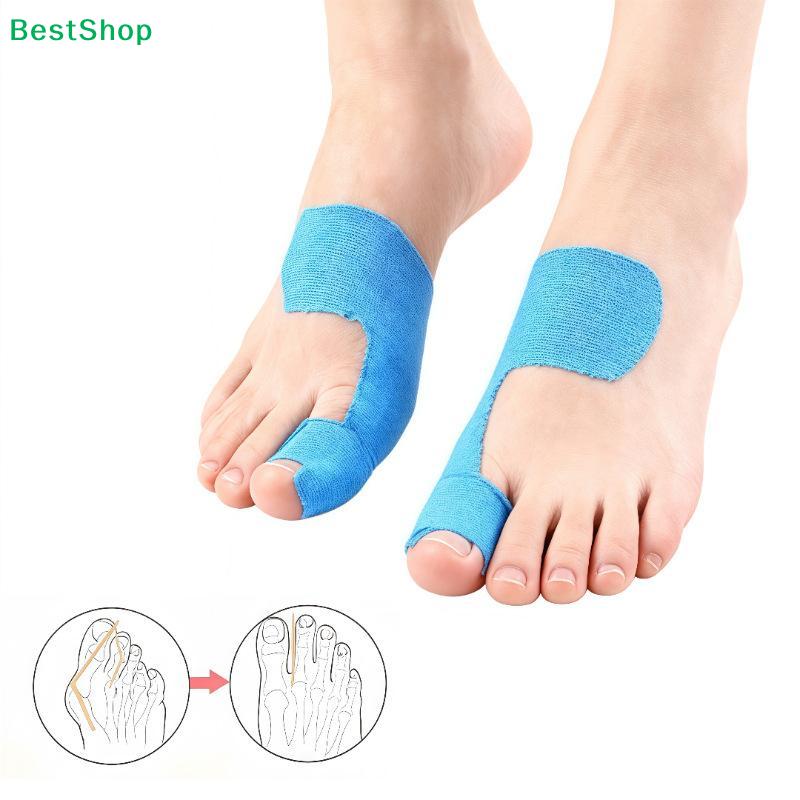 Корректор косточки на ноге и обезболивающая кинезио тейп лента для спорта при косточках и шишках на пальцах ног, разделитель/выпрямитель большого пальца ноги