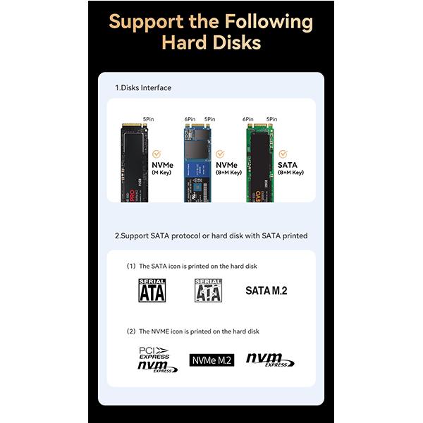 Essager USB-концентратор 8-в-1 с функцией хранения диска USB Type-c к HDMI-совместимой док-станции для ноутбука Macbook Pro Air M1 M2