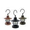 Retro Camping Tent Light Dry Battery Can Be Hung Outdoor LED Sitting Small Chandelier Camping Waterproof Camp Light Portable
