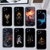 Крутой чехол для телефона со скорпионом для iPhone 17, 16, 15, 14, 13, 12, 11 Plus, Pro Max, Мягкий черный чехол