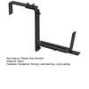 Deck Railing Adjustable Planter Box Bracket Strong Load-bearing Rustproof Corrosion Resistant Universal Window Box Bracket Flower Box Holder