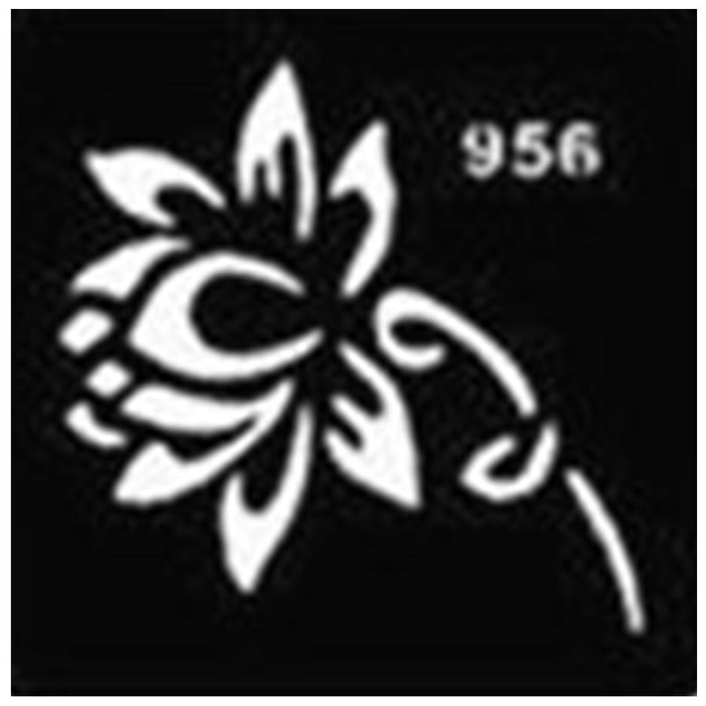 Маленький трафарет для татуировки хной, узор в виде птицы и мухи, сделай сам, аэрограф, краска, Менди, хна, индийский шаблон татуировки