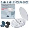 Многофункциональный комплект кабелей для передачи данных типа C, 60 Вт, для быстрой зарядки зарядных устройств для iPhone, коробка для хранения карт, дорожная коробка, держатель для телефона