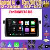 Android 14 Carplay WIFI+4G For BMW E46 M3 1998-2006  Car Radio Multimedia Video Playor Stereo GPS DPS Head Unit 360 Camera BT