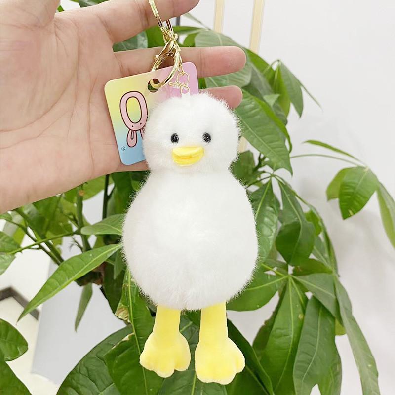 Whimsical Bear Plush Bag Charm Keychain Adorable 18cm Doll For Girls Gifts