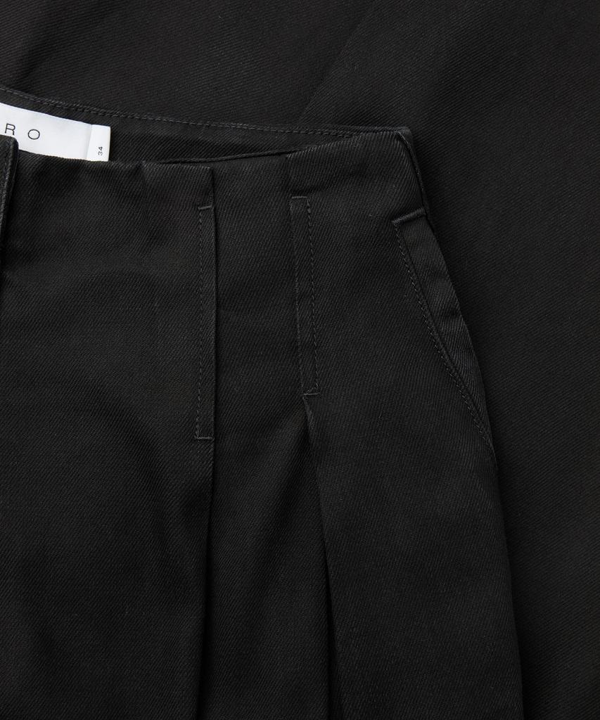 IROWOMEN Flowy Tencel Denim Pintuck Wide Pants Iopdw26101Bkx