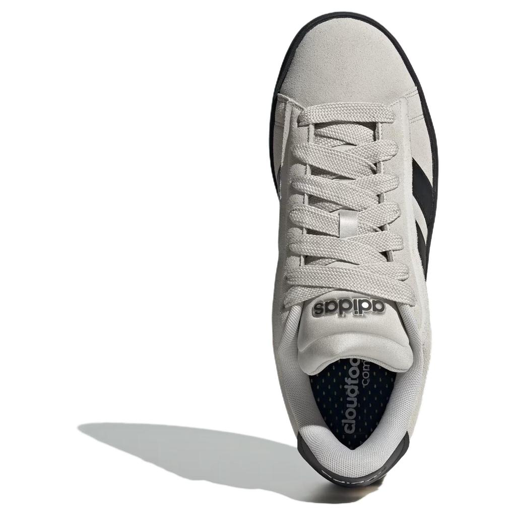 Adidas Grand Court Alpha Серые Черные Мужские Кроссовки Серые-One Core-Черные IH1287
