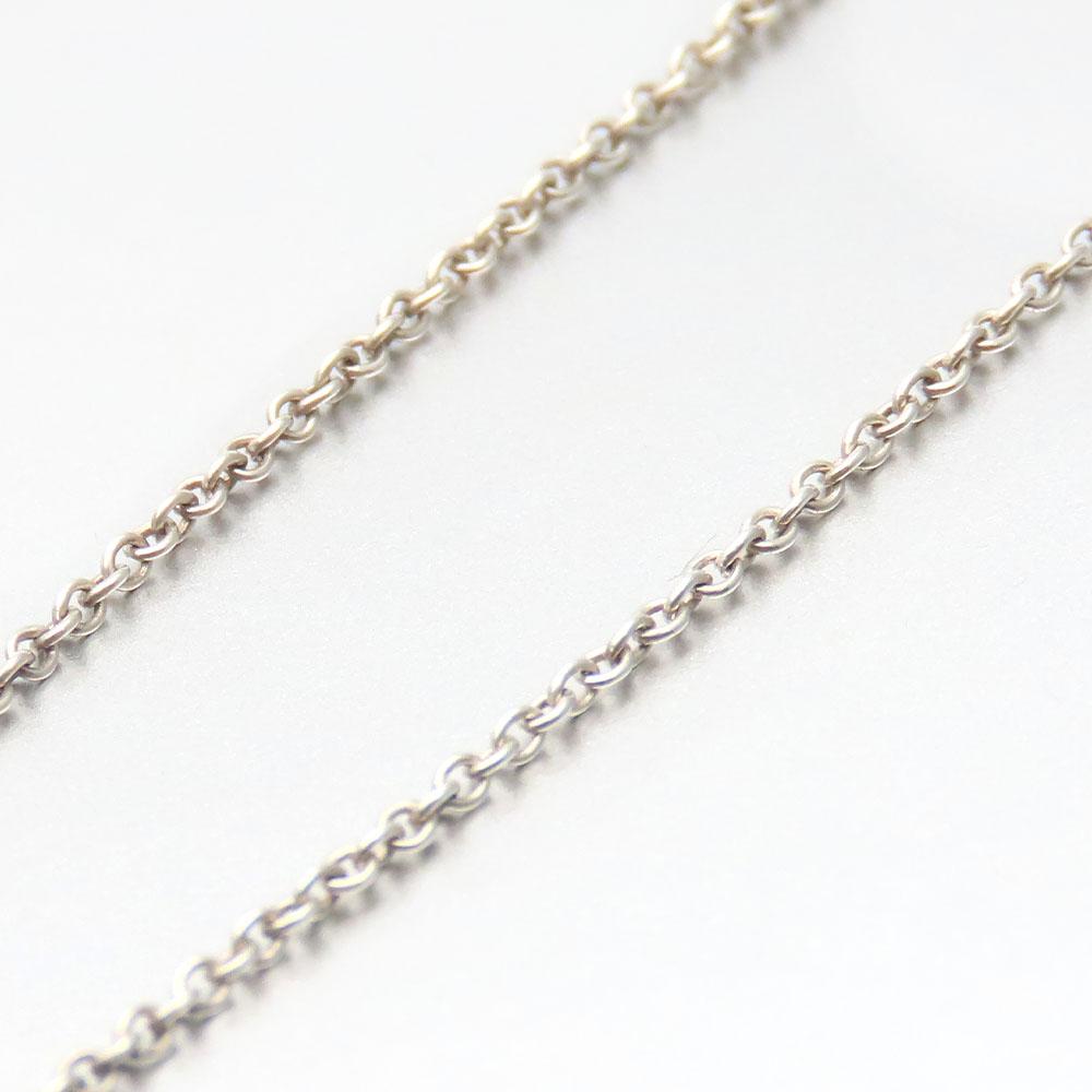 Used TIFFANY&Co. Necklace Full Heart Elsa Perutti Silver925 3.1g Silver Accessories