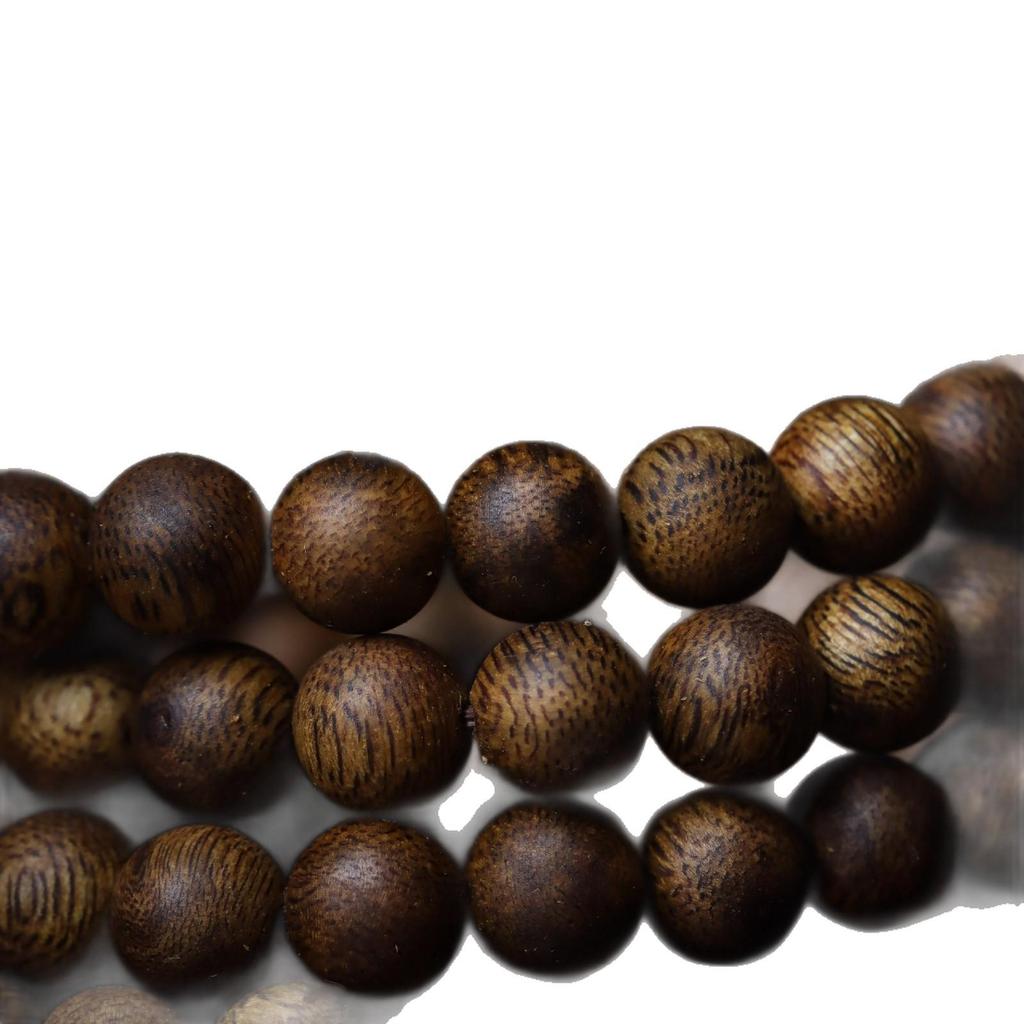 High-Quality Natural Agarwood 108 Bead Buddhist Bracelet - Qinan Multi-Turn Business Gift in Luxurious Gift Box
