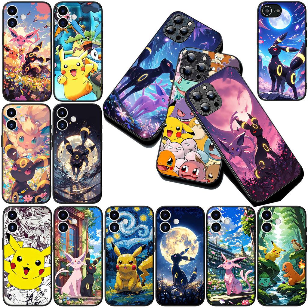 Cover for Xiaomi Poco C75 C65 C85 X7 X6 M8 F7 F8 Ultra F6 Pro Casing Phone Case Espeons P-Pokemons Umbreons P-Pikachus